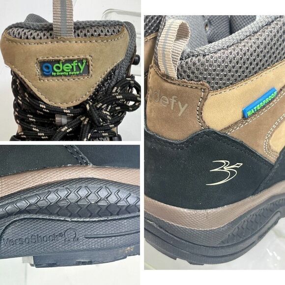 Gdefy Gravity Defyer Women's Hiking Boots Waterproof Size 6.5 Trampoline Sierra - Picture 9 of 16